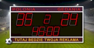 Tablica wyników na boiska sportowe - ST 56