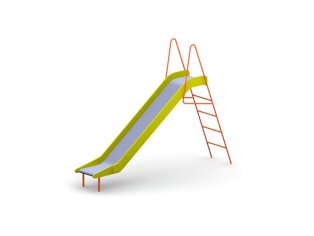 Slide with steps