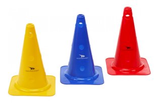 Pachołek z dziurami wysoki 38 cm