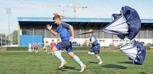 Spadochron do treningu szybkościowego