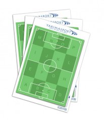 Blok trenera, zeszyt, notatnik SEKTORY