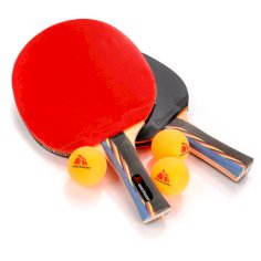 ZESTAW DO TENISA STOŁOWEGO METEOR 2 RAKIETKI MISTRAL*** + 3 PIŁECZKI