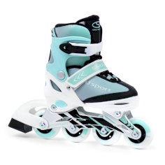 Rolki regulowane SMJ sport BS-901MA Girl mint