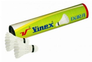 Lotki piórowe do badmintona Vinex VSCO-D10 Dura 10szt.