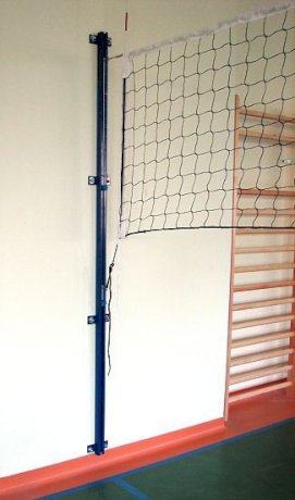 Multifunctional volleyball, tennis and badminton bars, fastened on the wall