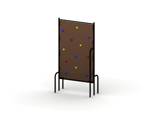 Climbing Wall, standalone, double-sided