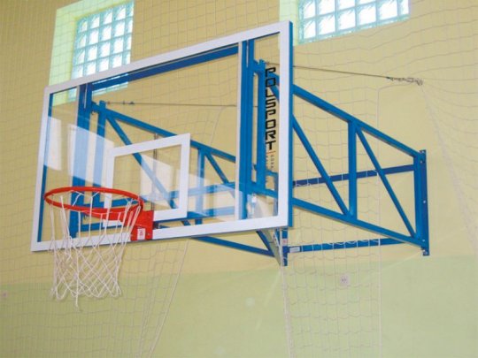 Basketball-Wandgerüste, abklappbar