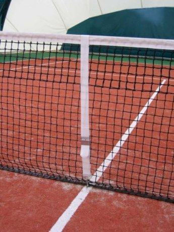 Tennis center net strap