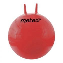 Piłka skacząca METEOR  55 cm czerwona