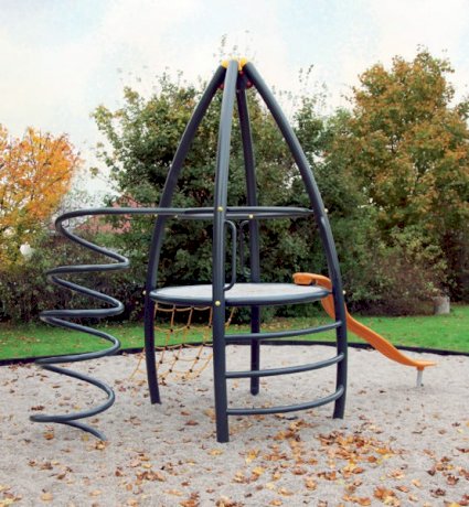 Playground set Rakieta (galvanized, varnished)