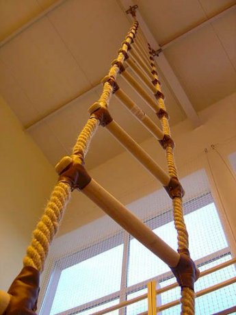 Flexible ladder - jute, 6 m