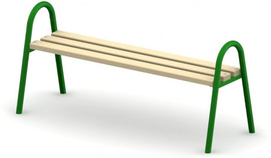 Fixed bench, zinc+lacquer MA 03/A