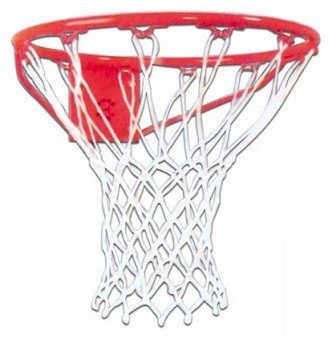 Wettbewerb-Basketballnetz