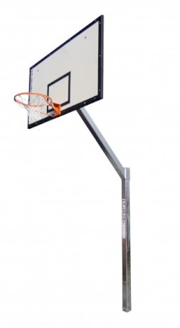 Стойка баскетбольная, регулируемая на одной опоре – высота 120 см