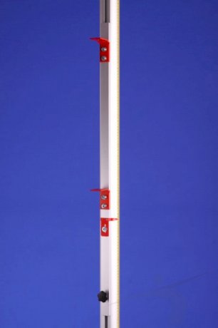 High Jump Crossbar Stand - 250 cm, IAAF, for schools