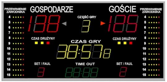 Scoreboard 'TZG 1000'