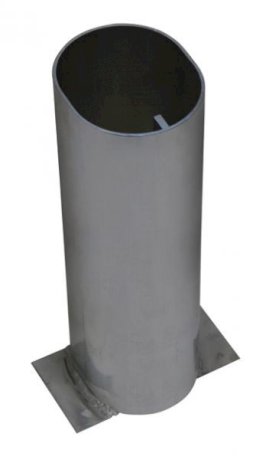 Sleeve for aluminium and oval tennis posts