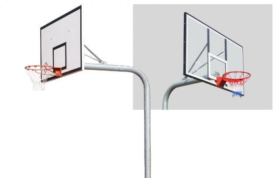 Basketball stand for the 