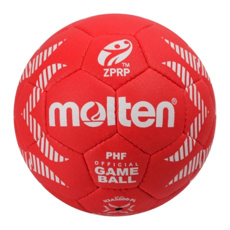 H2A5000-PL Piłka do ręcznej Molten 5000 Oficjalna piłka meczowa ZPRP r.2