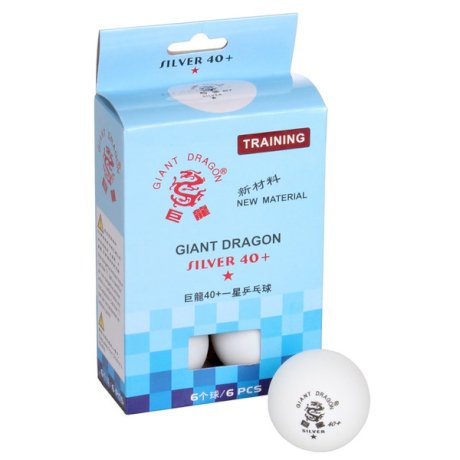 Piłeczki do ping ponga Giant Dragon Silver Star* 8331 6 szt.