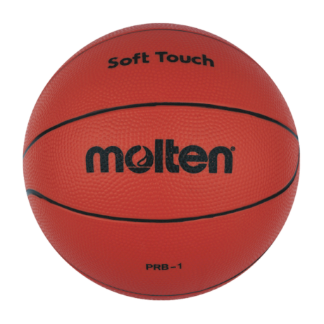 PRB-1 Piłka do koszykówki gumowa softball Molten Soft Touch
