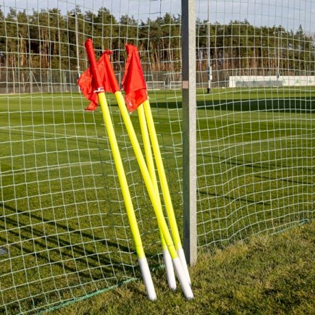 Flagi narożne profesjonalne uchylne tulejowane, Chorągiewki - 50mm